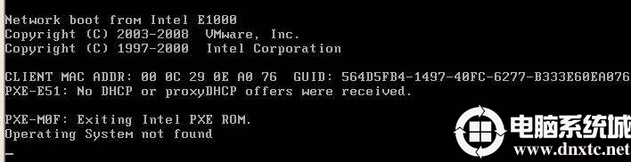 ���Կ�������operating system not found�������